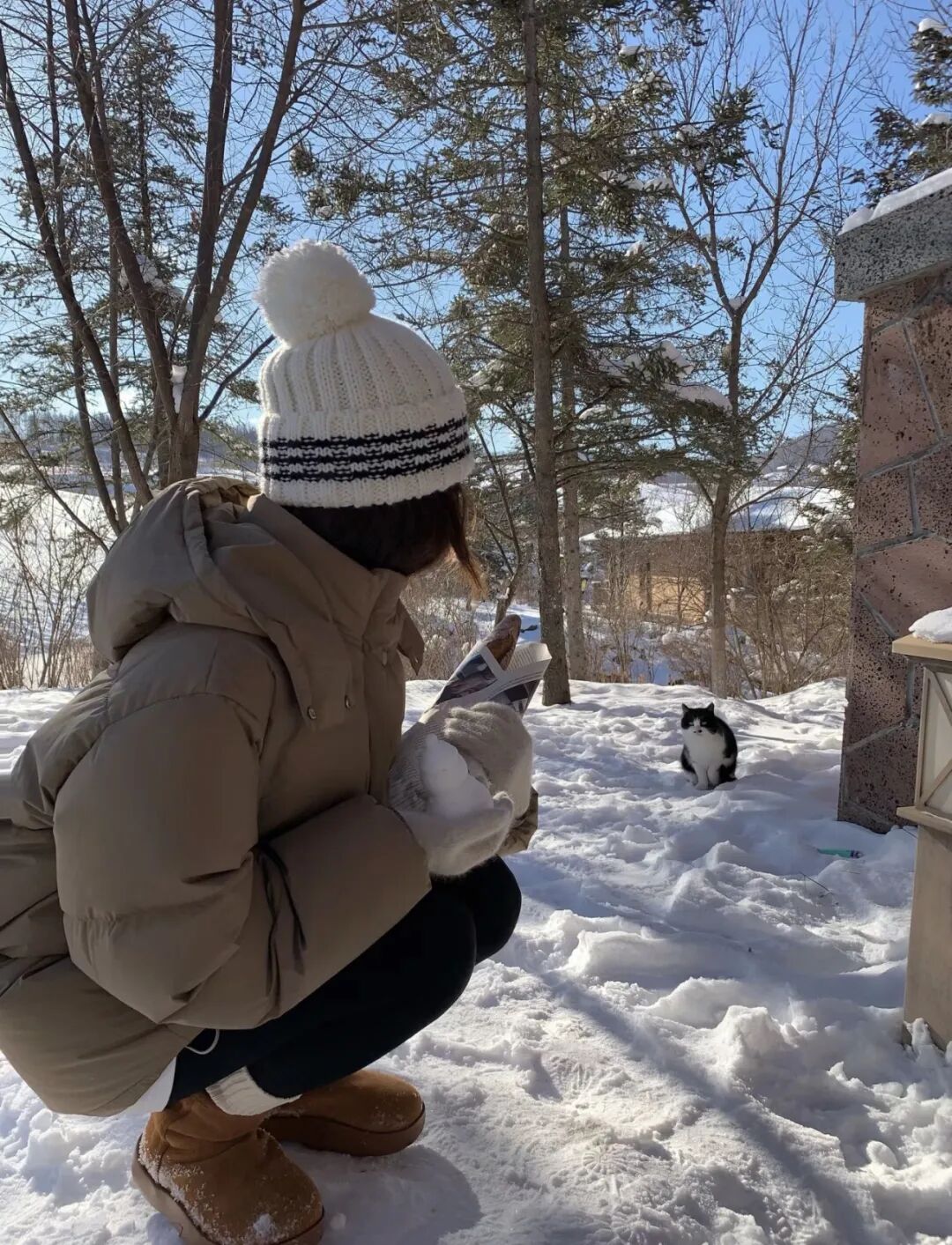 短款羽绒服的穿搭灵感