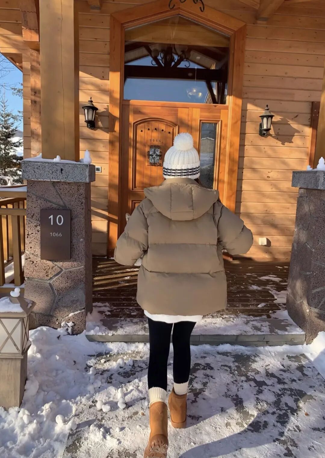 短款羽绒服的穿搭灵感