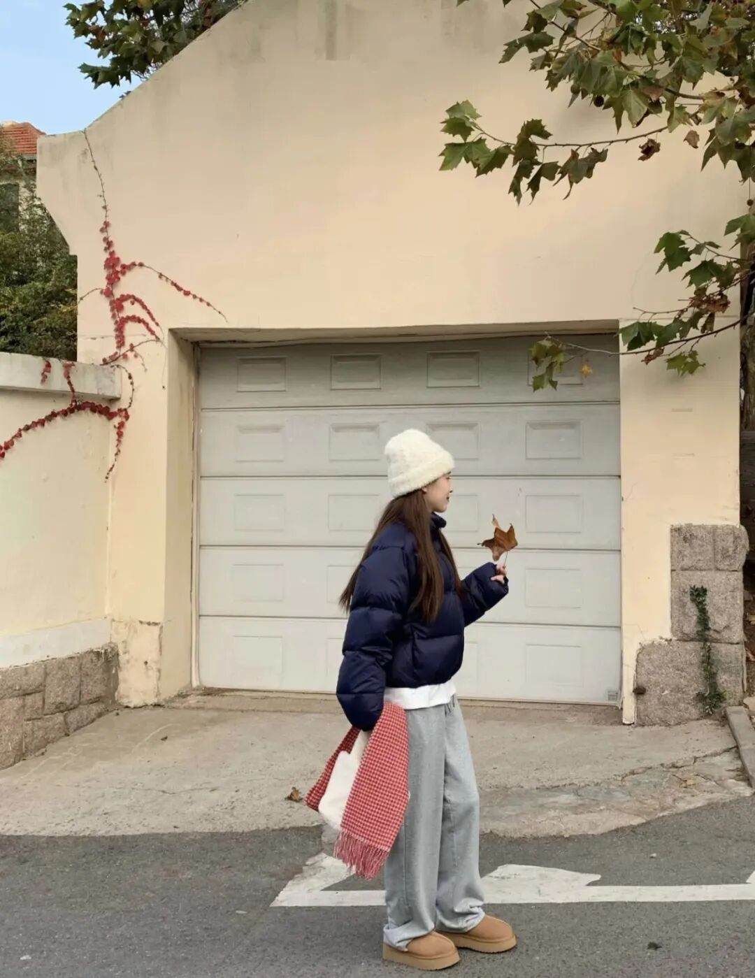 短款羽绒服的穿搭灵感