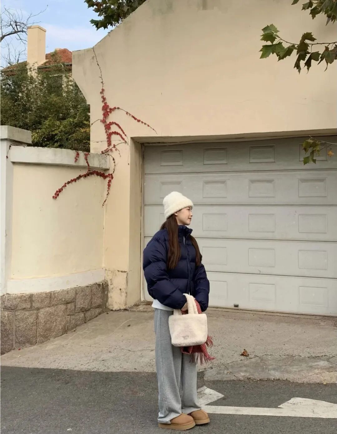 短款羽绒服的穿搭灵感