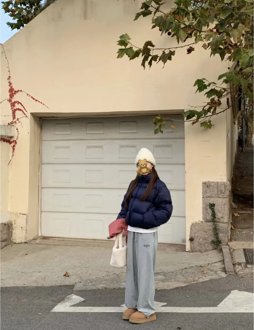 短款羽绒服的穿搭灵感