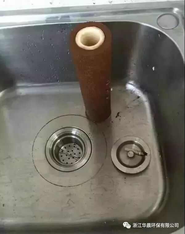 凈水器能為身體攔截什么？看看換下的濾芯就知道，你在拿身體開玩笑！(圖1)