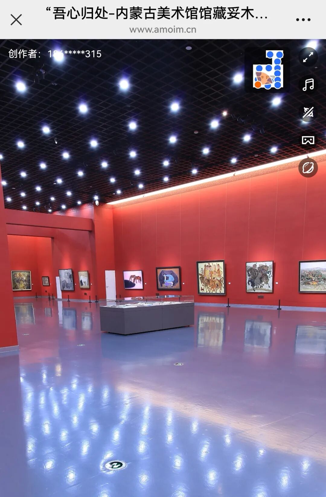 全景展厅正式上线！快来云端观看内蒙古美术馆馆藏妥木斯师生油画作品展 第6张