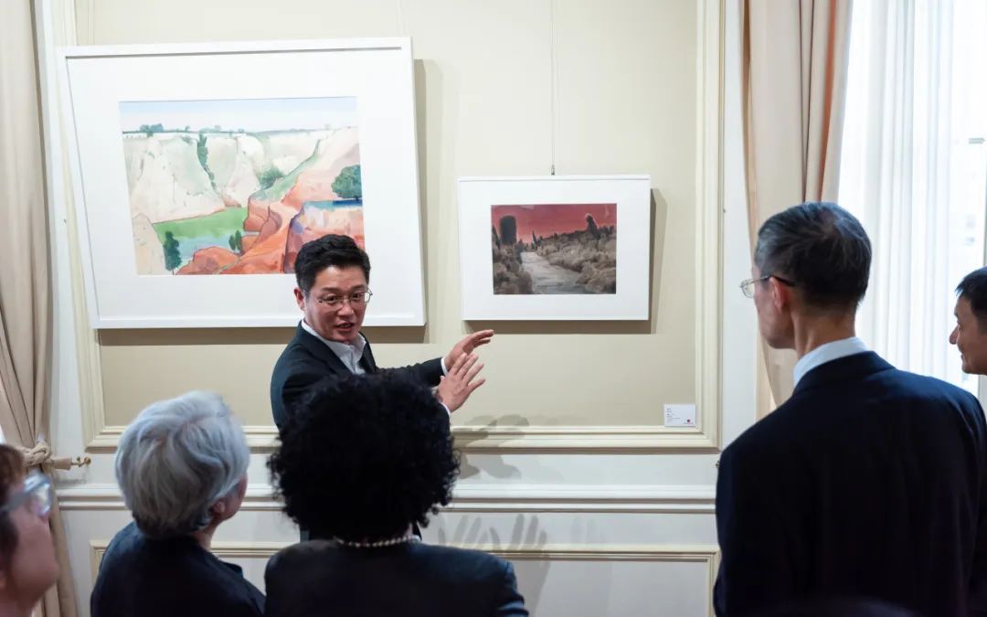 内蒙古画家作品亮相中国高等美术院校水彩作品国际巡展·比利时站 第20张