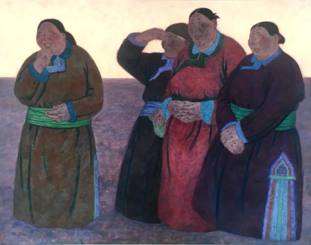 内蒙古画家作品亮相中国高等美术院校水彩作品国际巡展·比利时站 第5张