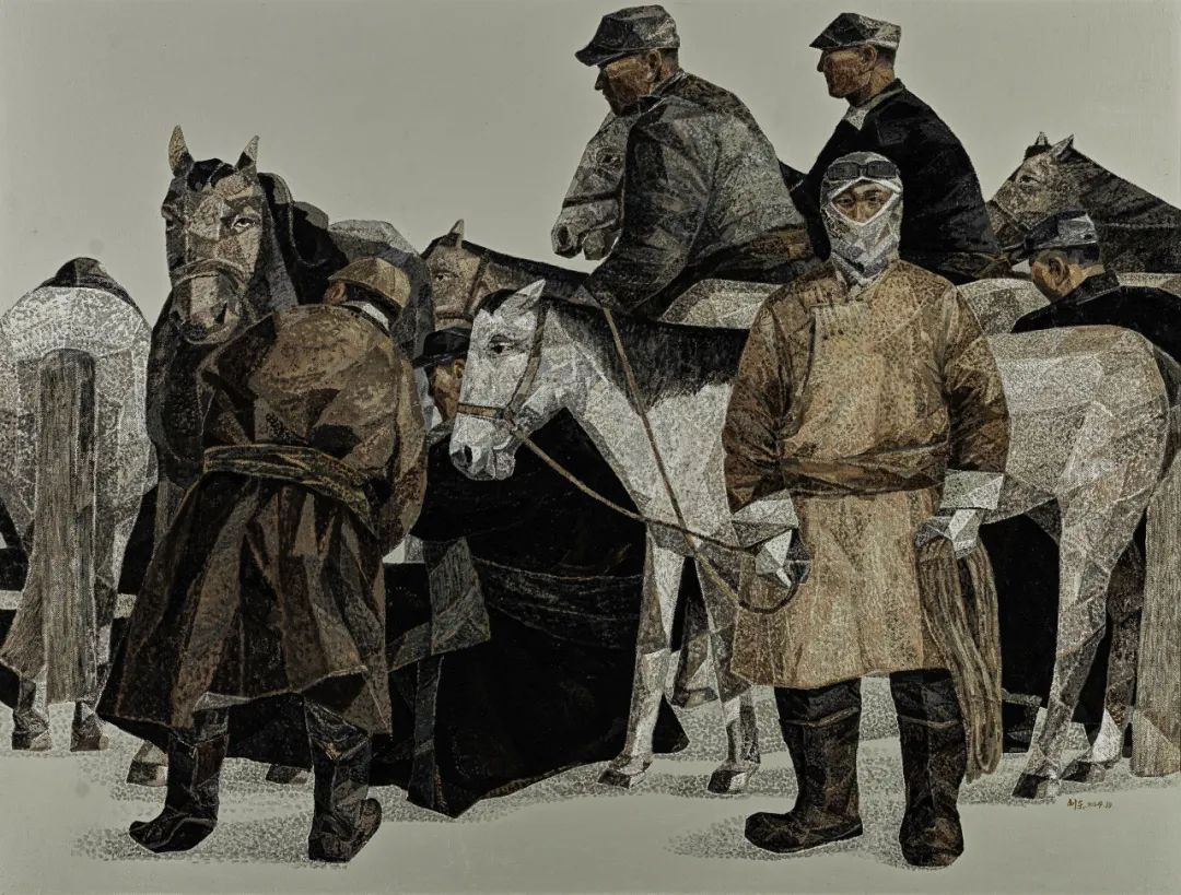 展讯丨第六届中国民族美术作品展览走进呼和浩特 第11张
