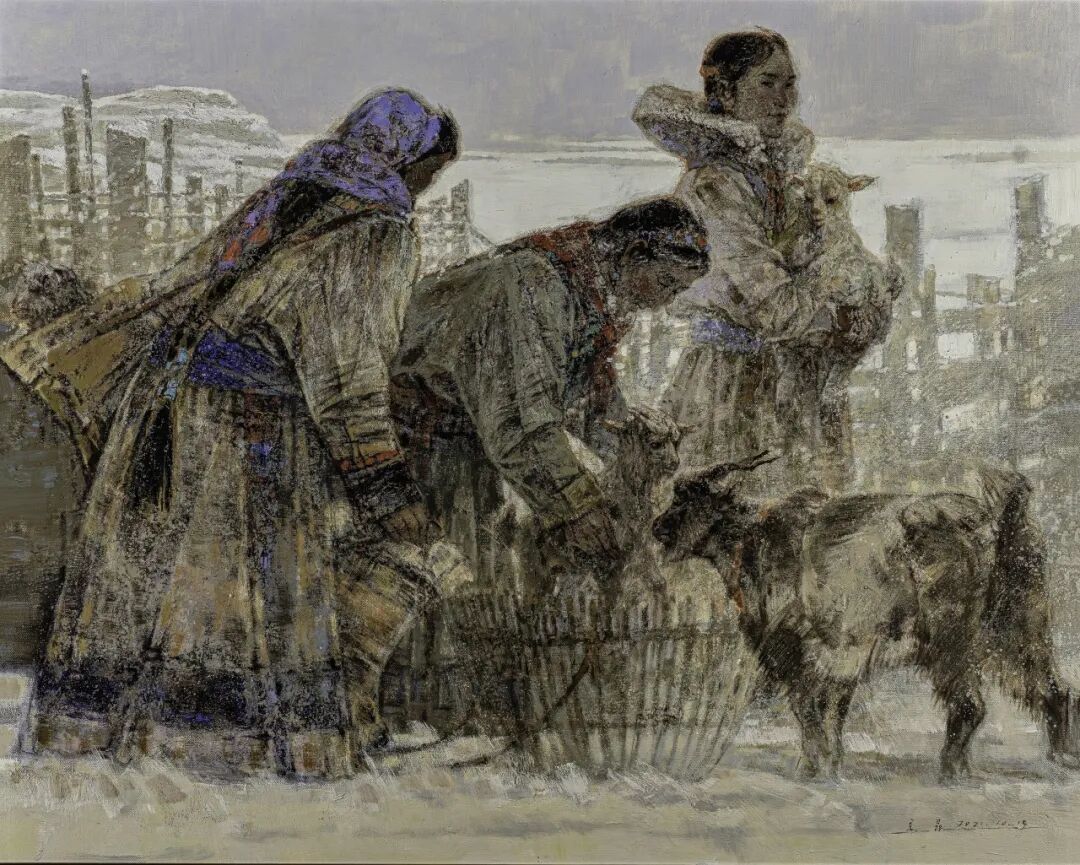展讯丨第六届中国民族美术作品展览走进呼和浩特 第15张