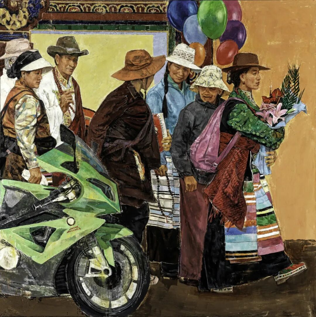 展讯丨第六届中国民族美术作品展览走进呼和浩特 第17张