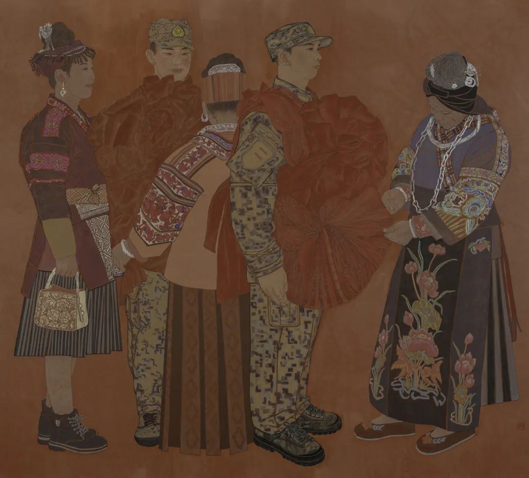 展讯丨第六届中国民族美术作品展览走进呼和浩特 第8张
