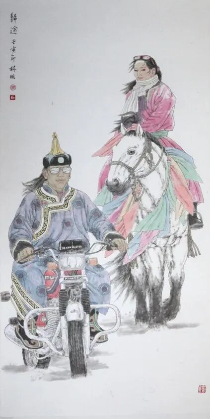 展览预告丨 “敕勒调·梁溪吟” ——呼和浩特·无锡中国画作品展 第21张