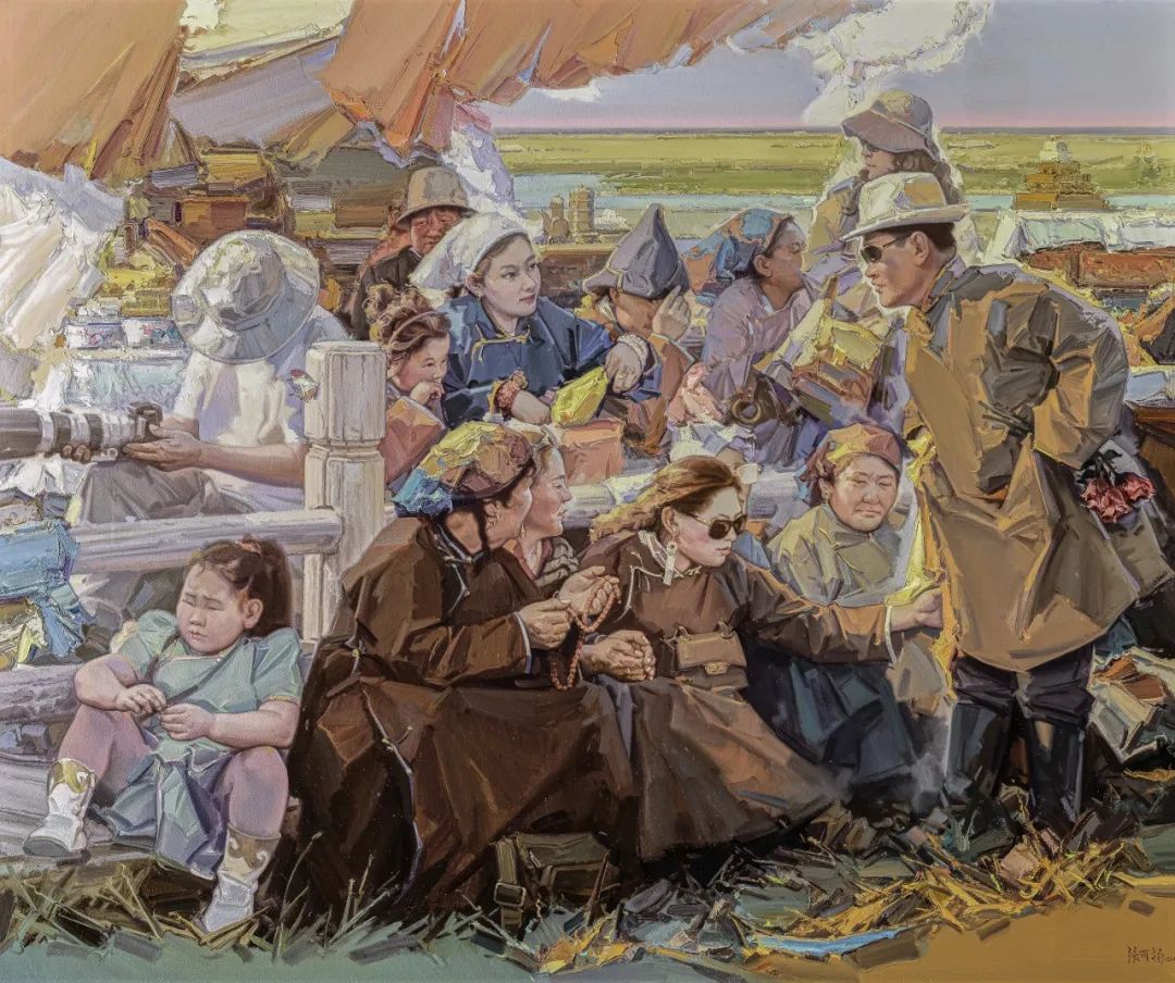 展讯丨第六届中国民族美术作品展览走进呼和浩特 第16张