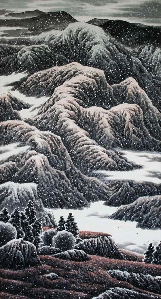 展览预告丨 “敕勒调·梁溪吟” ——呼和浩特·无锡中国画作品展 第17张