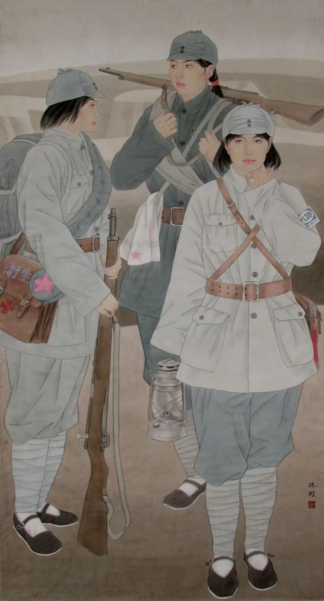 展讯丨“铭记·守望”——纪念中国人民抗日战争暨世界反法西斯战争胜利80周年内蒙古自治区美术、书法、摄影作品展 第20张