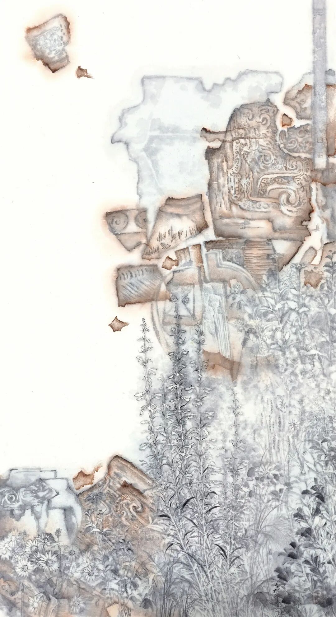 展讯丨“新象共生 溢彩北疆”首届内蒙古新文艺群体美术作品展 第6张
