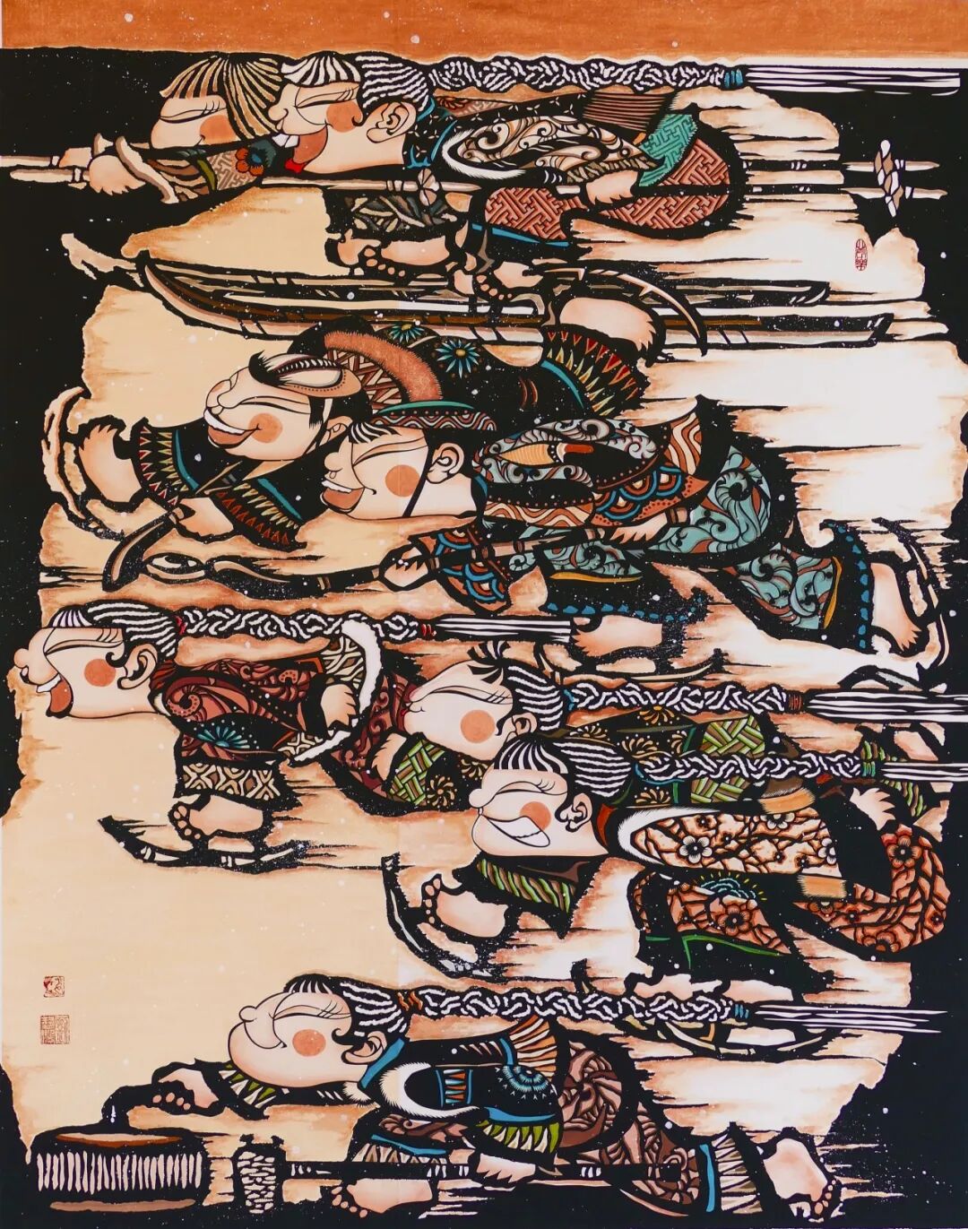 展讯｜2025年内蒙古“体育文化润北疆”作品展9月4日开展 第12张