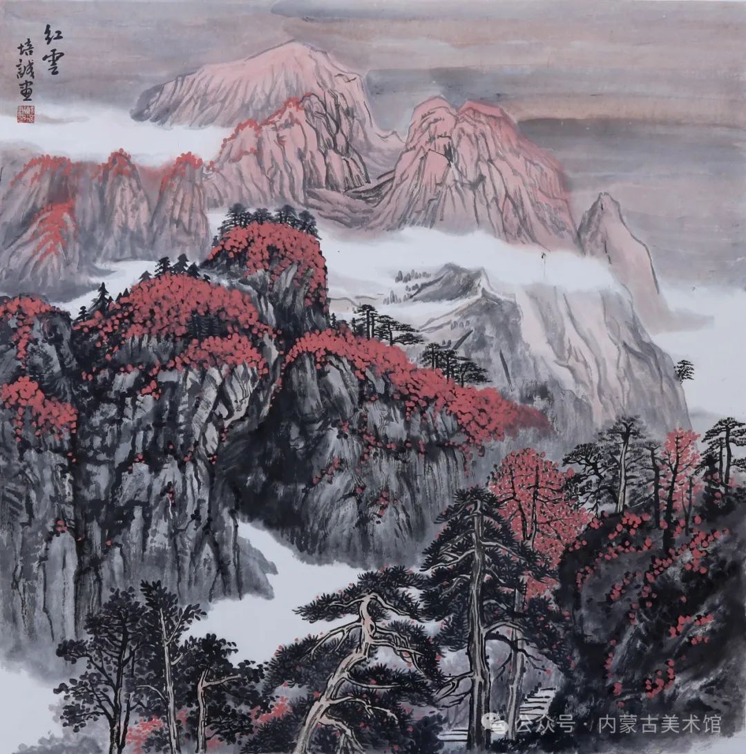 展讯丨第二届内蒙古中国画学会作品展 第3张