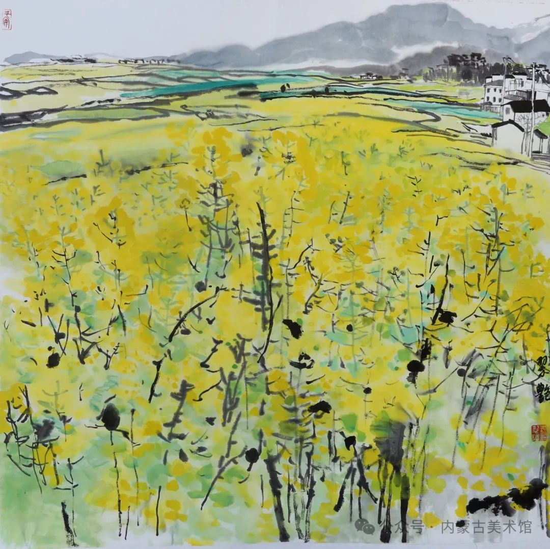 展讯丨第二届内蒙古中国画学会作品展 第12张