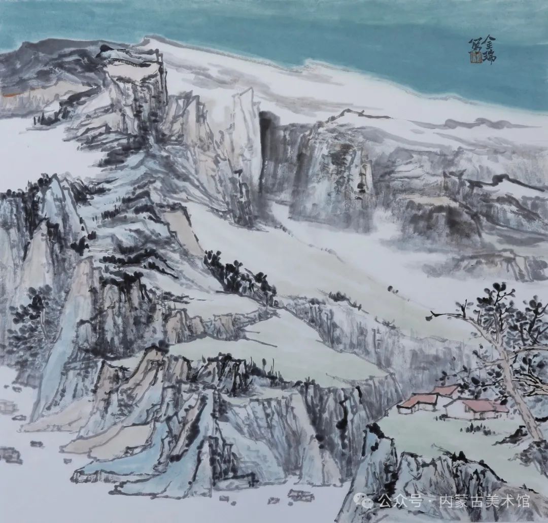 展讯丨第二届内蒙古中国画学会作品展 第16张