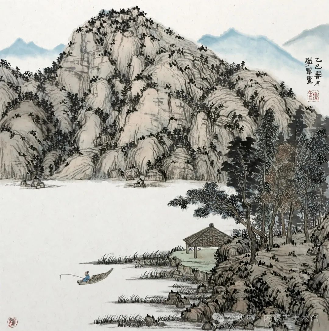 展讯丨第二届内蒙古中国画学会作品展 第19张
