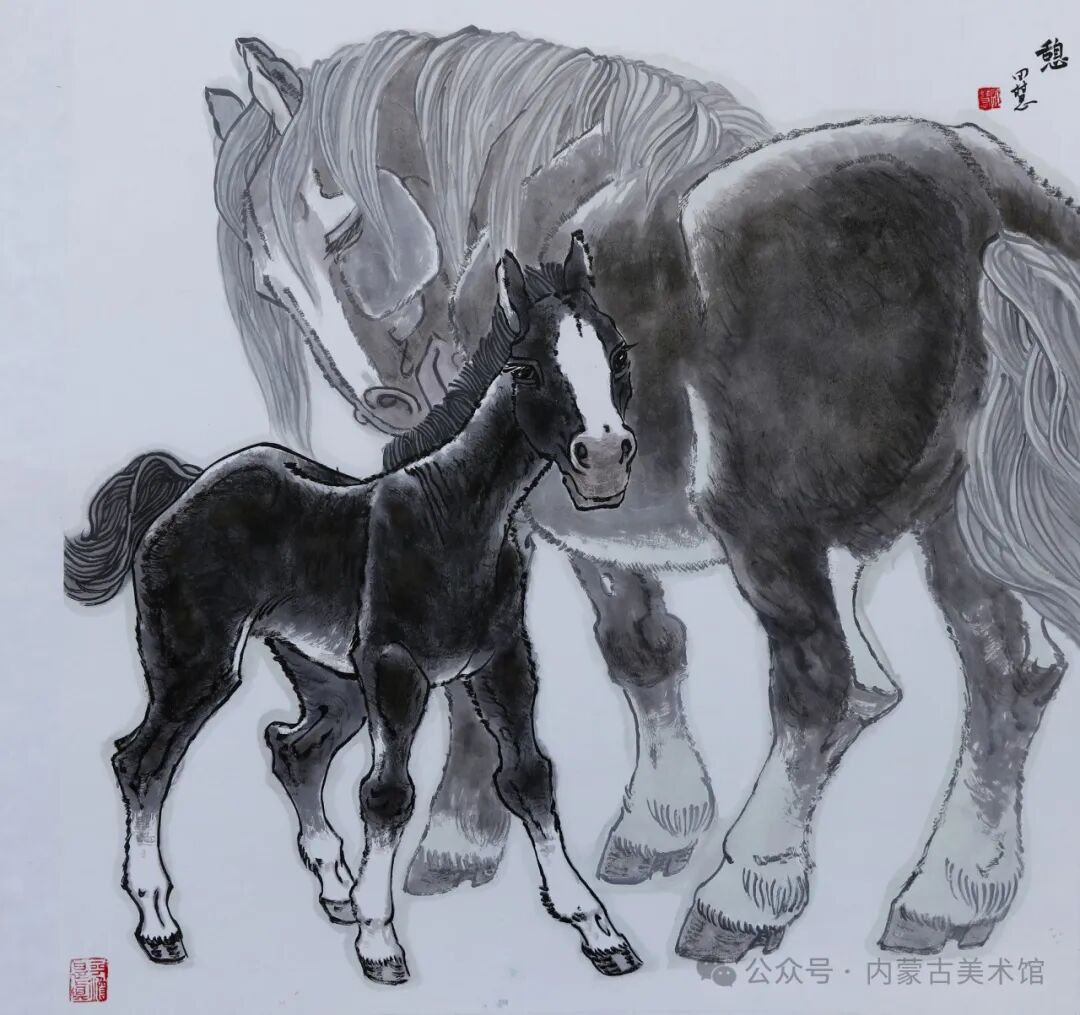 展讯丨第二届内蒙古中国画学会作品展 第17张