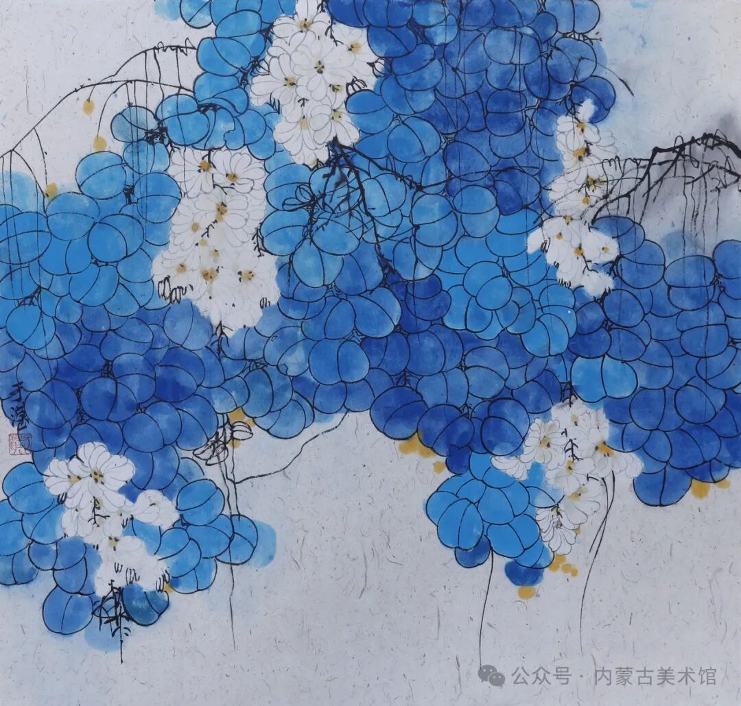 展讯丨第二届内蒙古中国画学会作品展 第18张