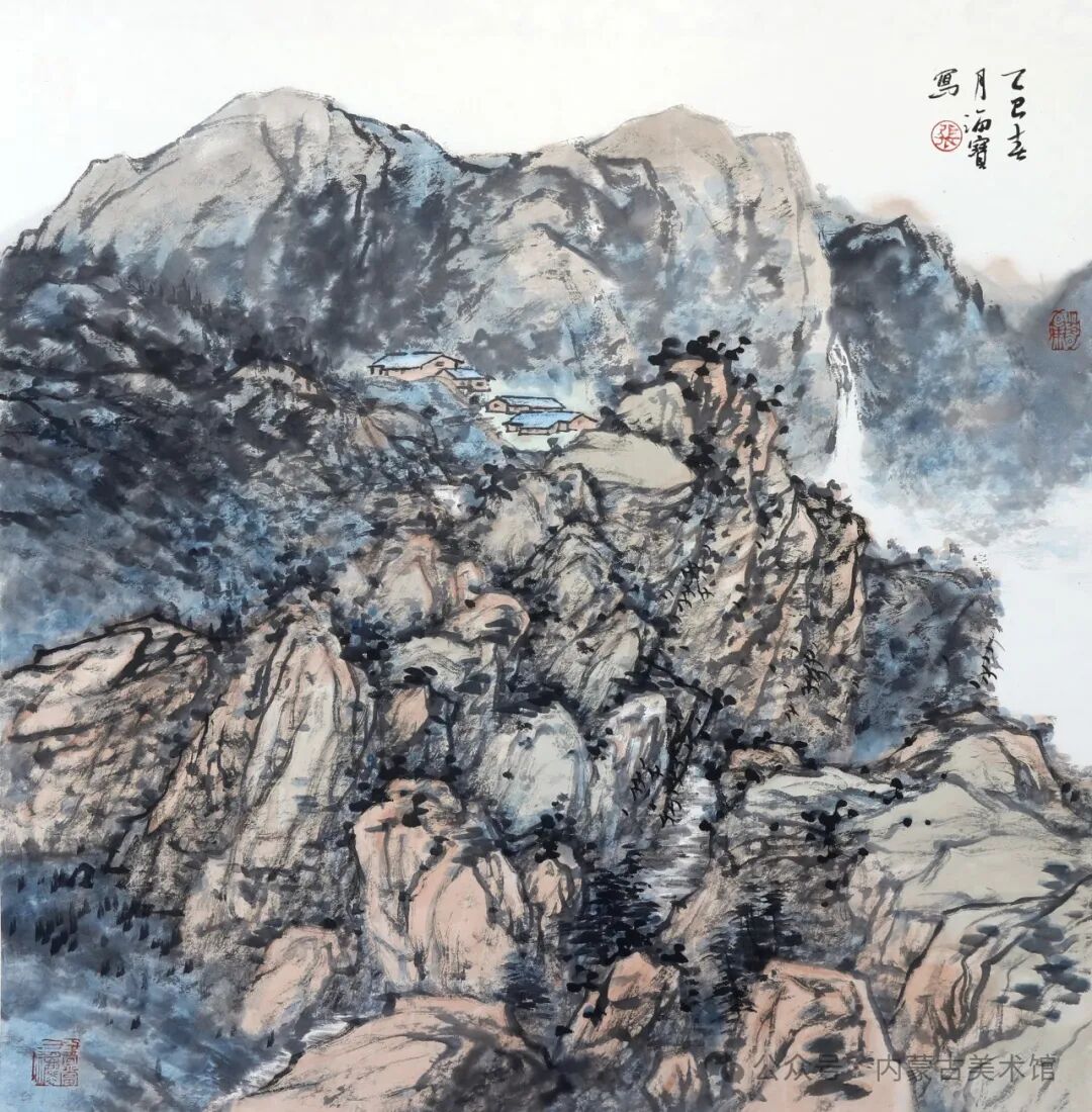 展讯丨第二届内蒙古中国画学会作品展 第8张