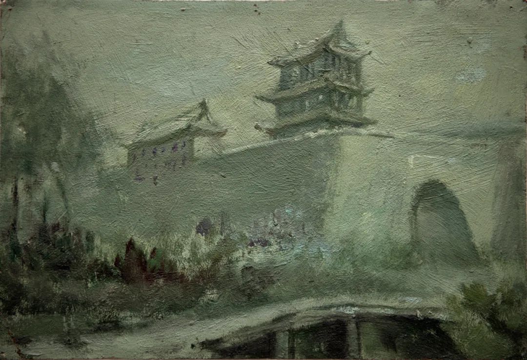 展讯丨内蒙古师范大学艺术学科建立70周年——卢宾先生诞辰100周年作品展 第22张
