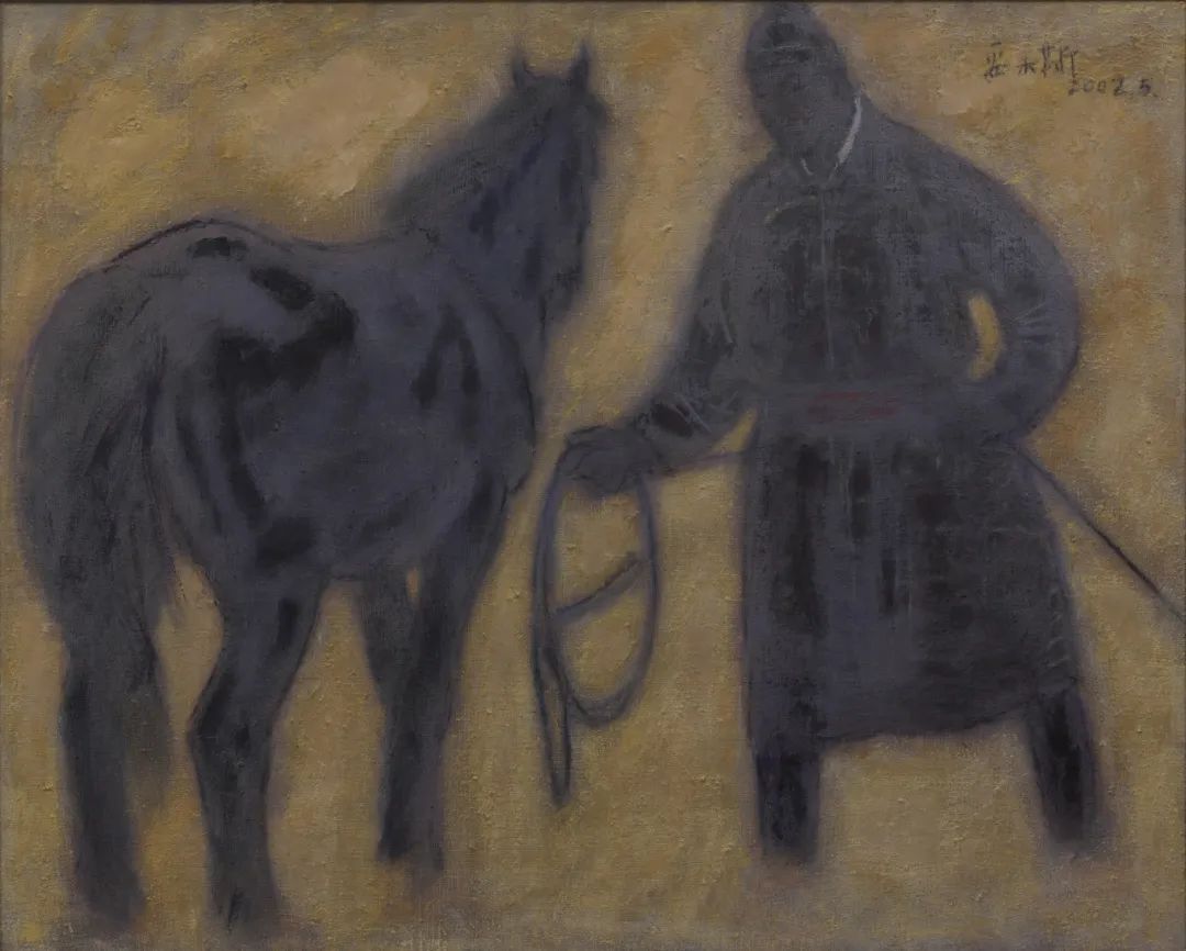 展览现场 | 吾心归处——内蒙古美术馆馆藏妥木斯师生油画作品展火热进行中 第12张