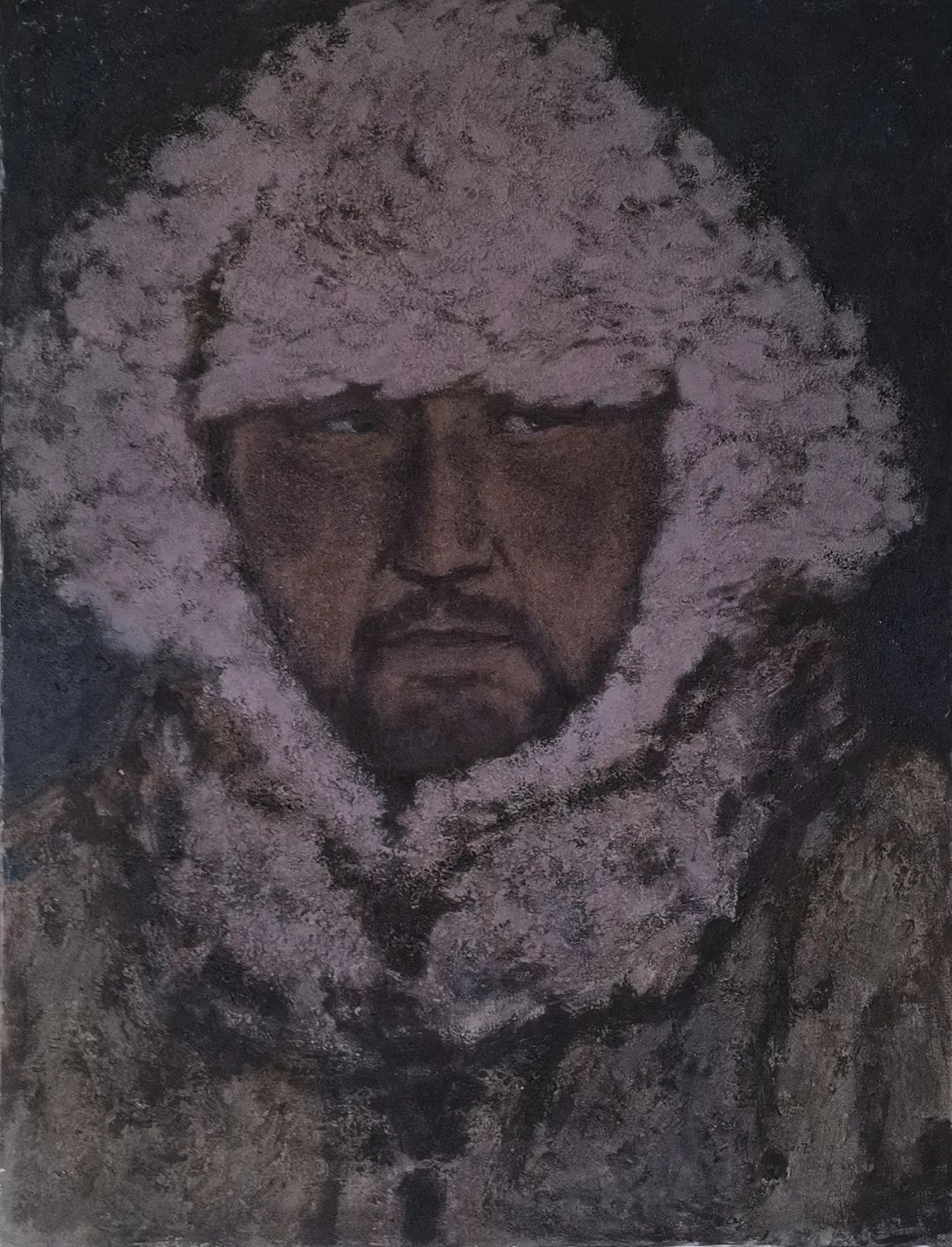 展览现场 | 吾心归处——内蒙古美术馆馆藏妥木斯师生油画作品展火热进行中 第18张