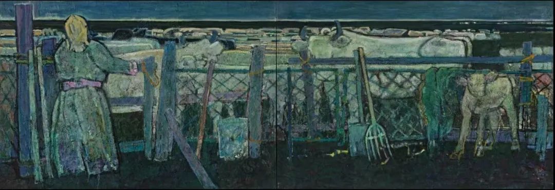 展览现场 | 吾心归处——内蒙古美术馆馆藏妥木斯师生油画作品展火热进行中 第31张