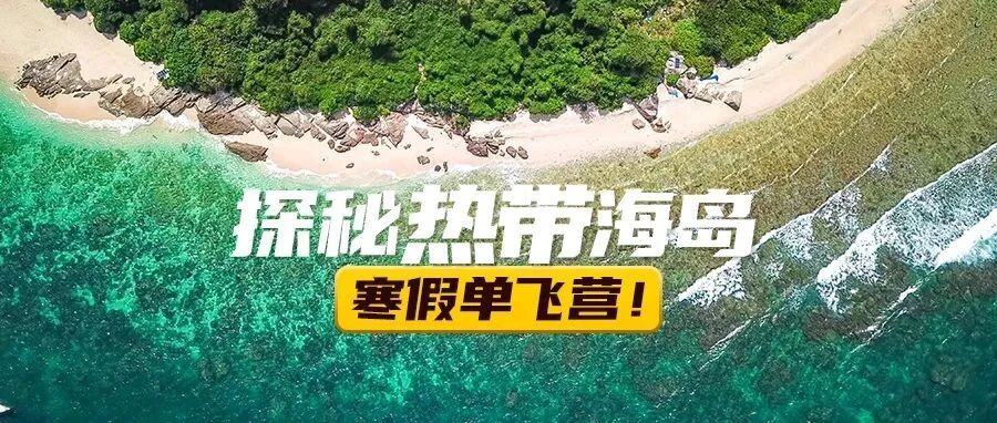 【直降千元！早鸟倒计时！】属于孩子们的寒假海南单飞研学营来了~