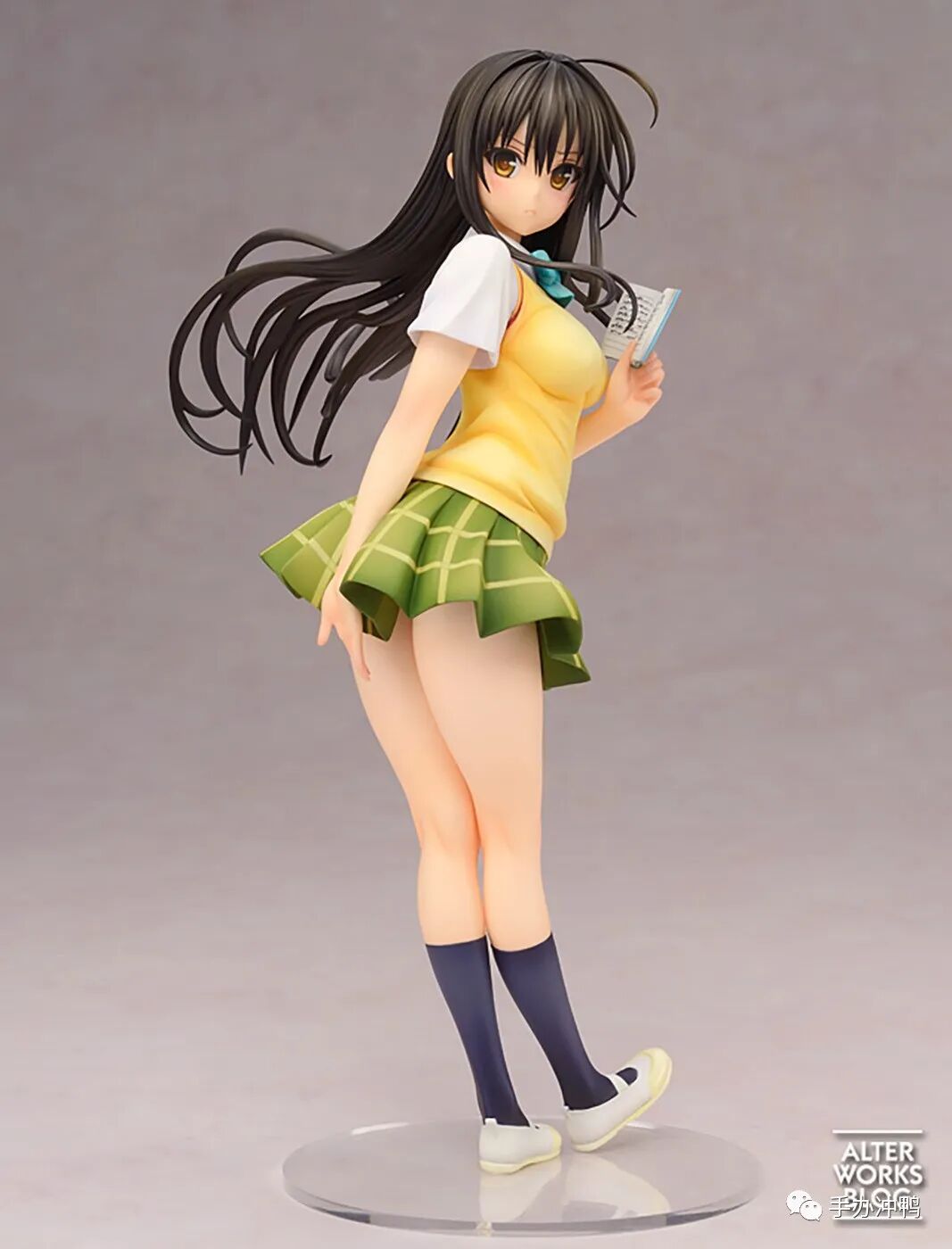 Alter 出包王女 古手川唯 你对少女的裙下风光有什么想法 手办冲鸭