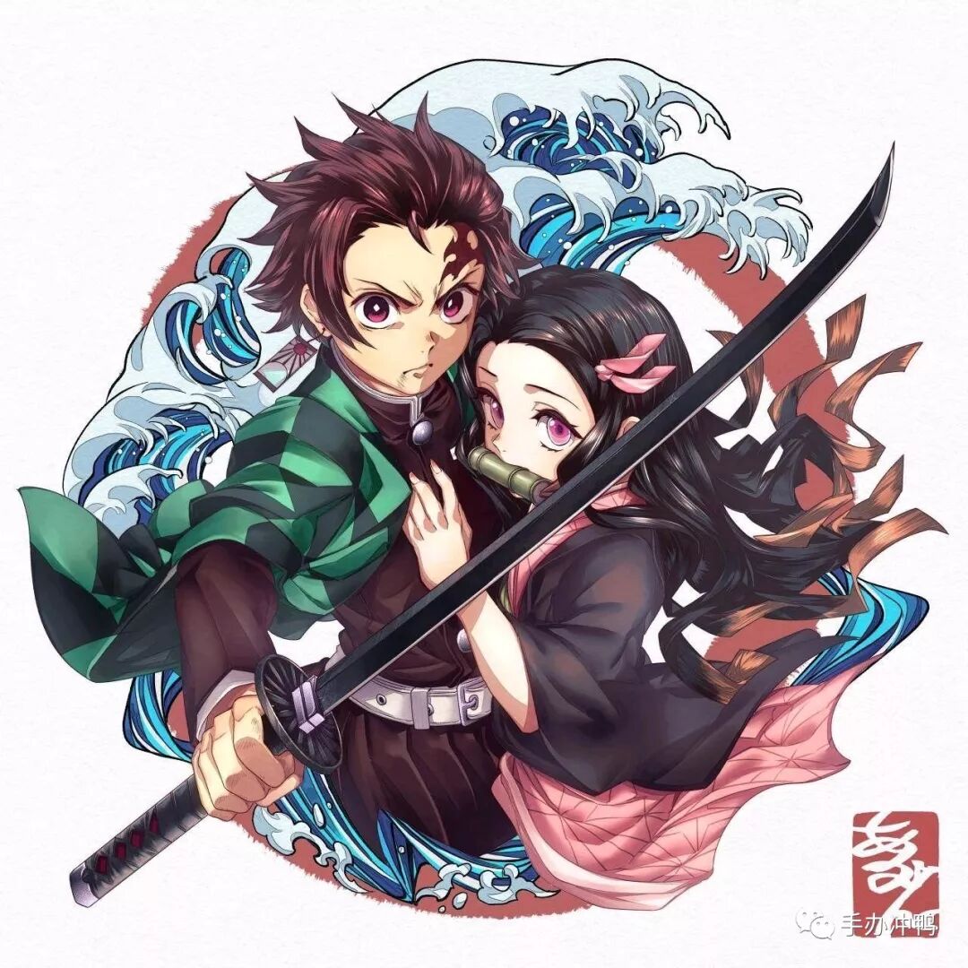 炭治郎 祢豆子 鬼灭之刃 兄妹gsc超萌粘土化 手办冲鸭 微信公众号文章阅读 Wemp