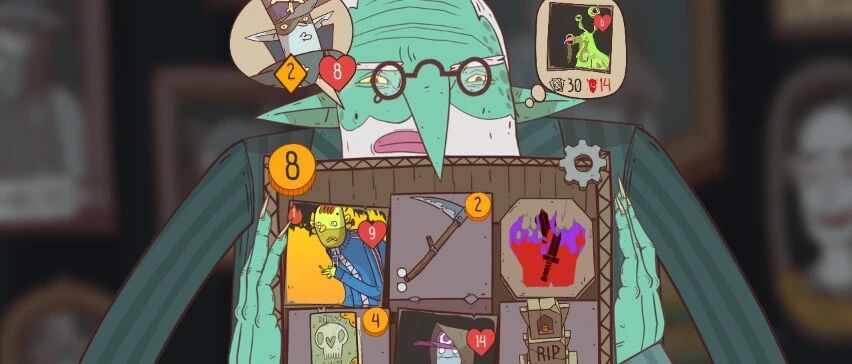 卡牌构筑融入九宫格，怪诞奇趣的《星陨传说：流浪者的故事》