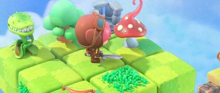 拨动黏土魔方的解谜战斗游戏，实在太清新可爱了！