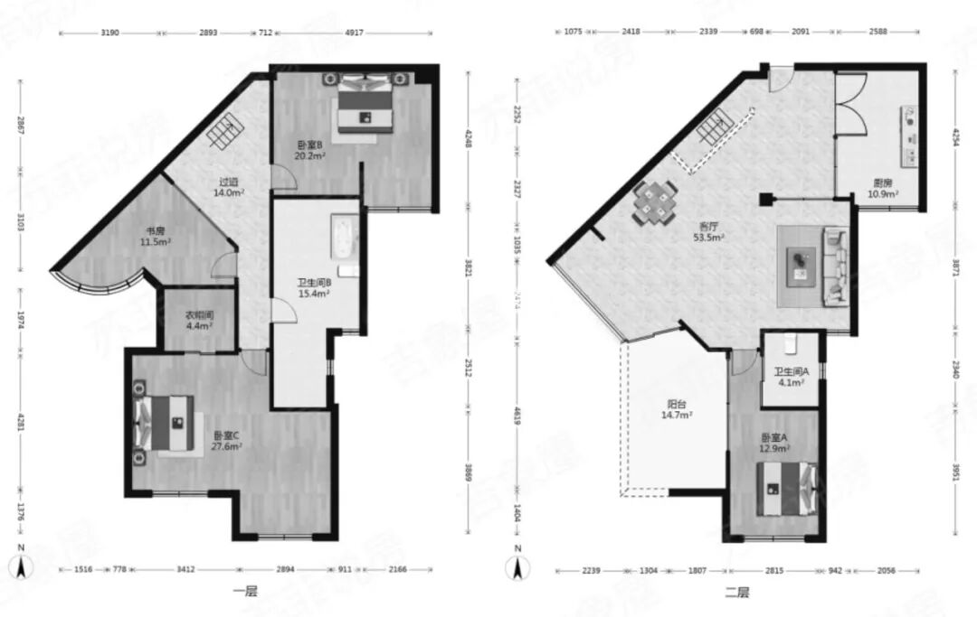 广州天河北二手房出售，名雅苑，228平，总价1520万！