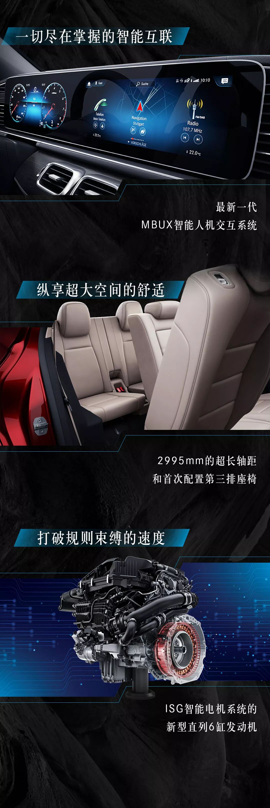 全新梅賽德斯-奔馳GLE SUV震撼來(lái)襲(圖5)