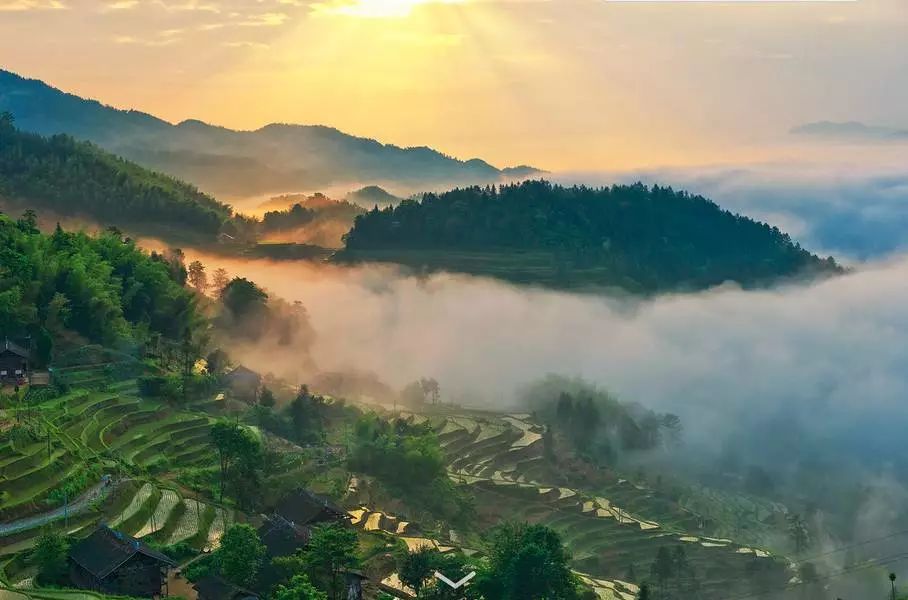 湖南隱匿的絕美山川古村，寧靜又深遠，三四月去正好！ 旅遊 第8張