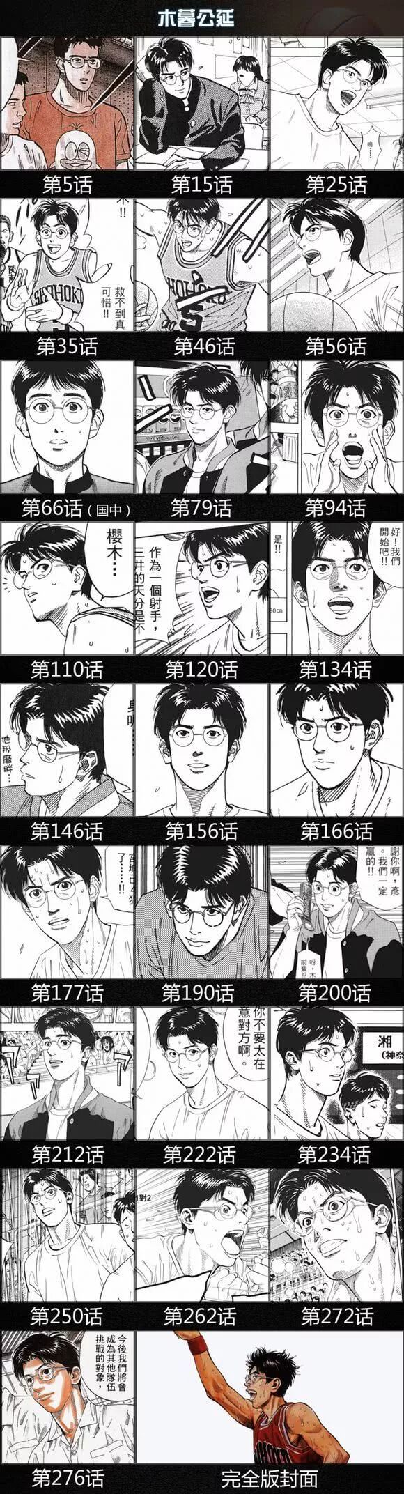 灌篮高手 人物志 平平无奇眼镜君 看不清的篮球 微信公众号文章阅读 Wemp