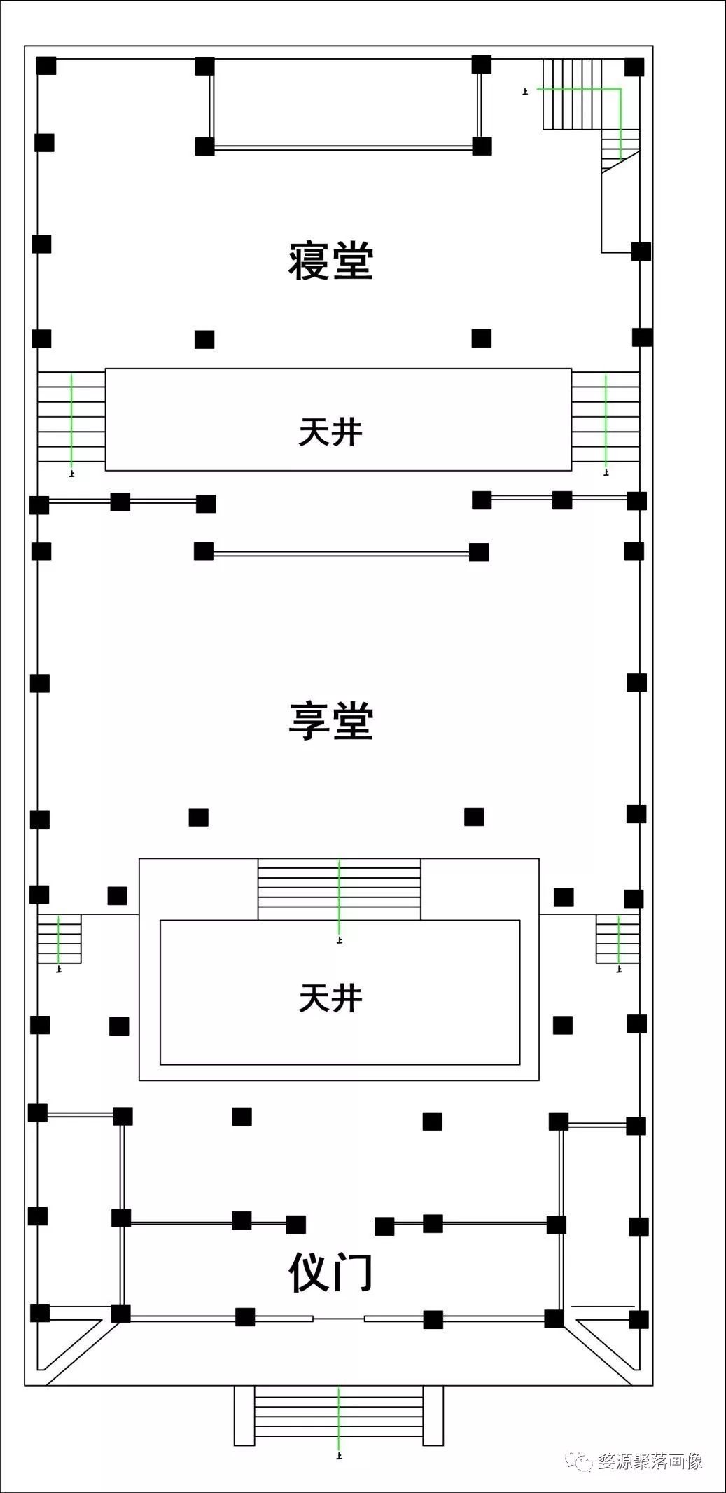 婺源聚落画像徽文化古镇村落乡野调研四宗祠建筑特征