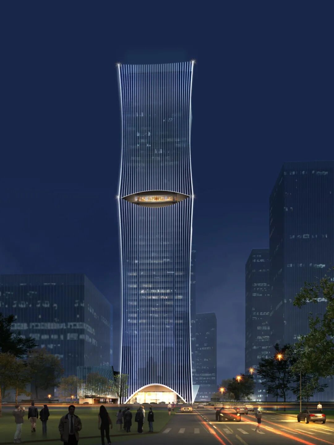 形如"时代慧眼":时代中国南沙总部 / 严迅奇建筑师事务所