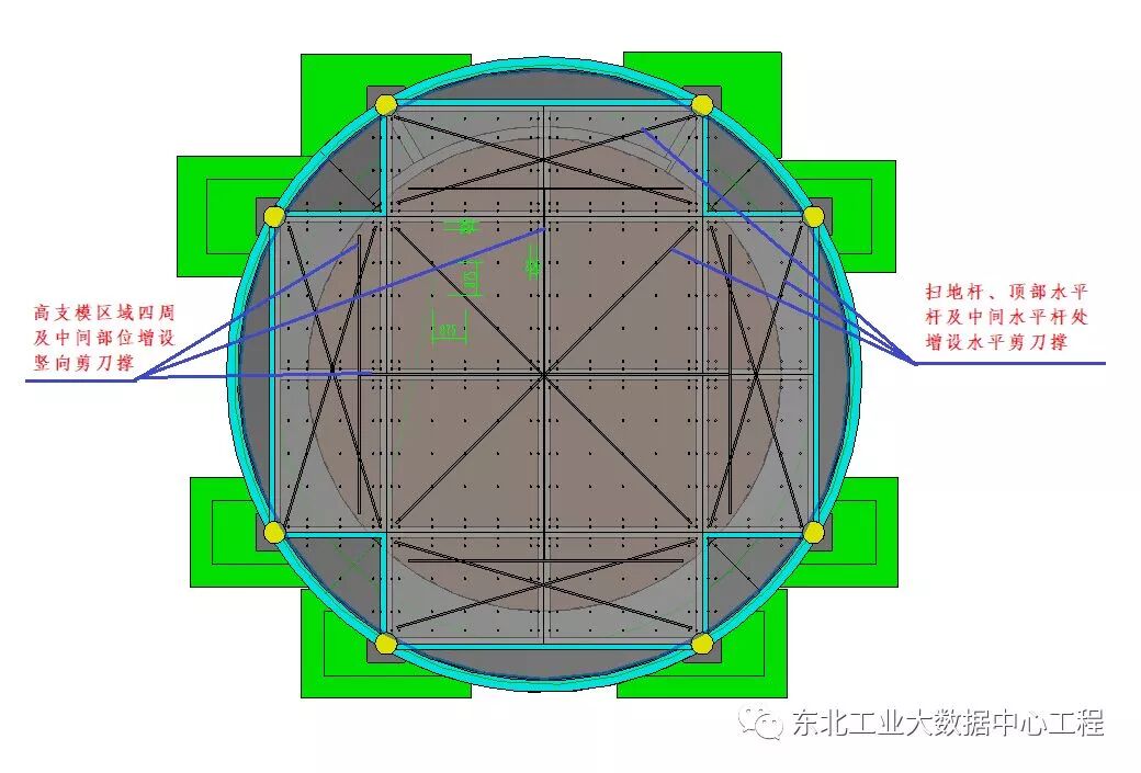 高支模施工方案示例，附高支模安全可视化交底动画！的图12