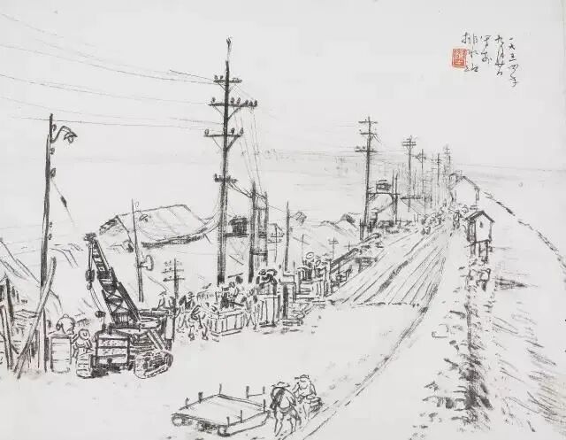 防汛抗洪紧急通知_防汛图片_名家笔下的人物