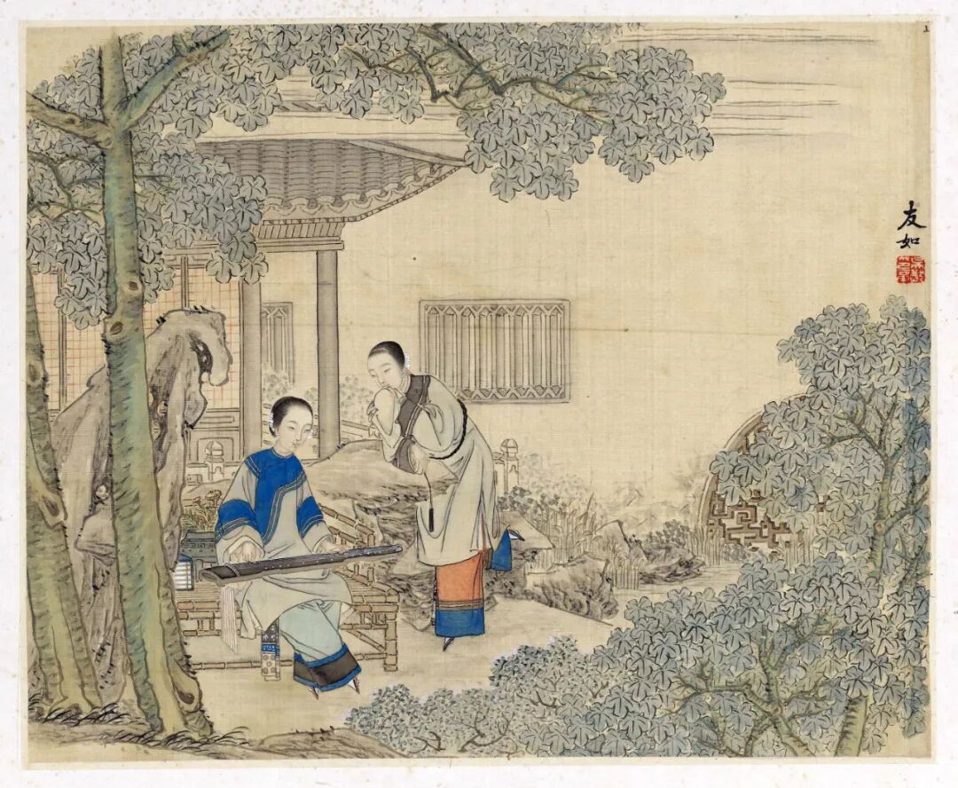 吴嘉猷：好精致的仕女册，令人回味无穷(图4)