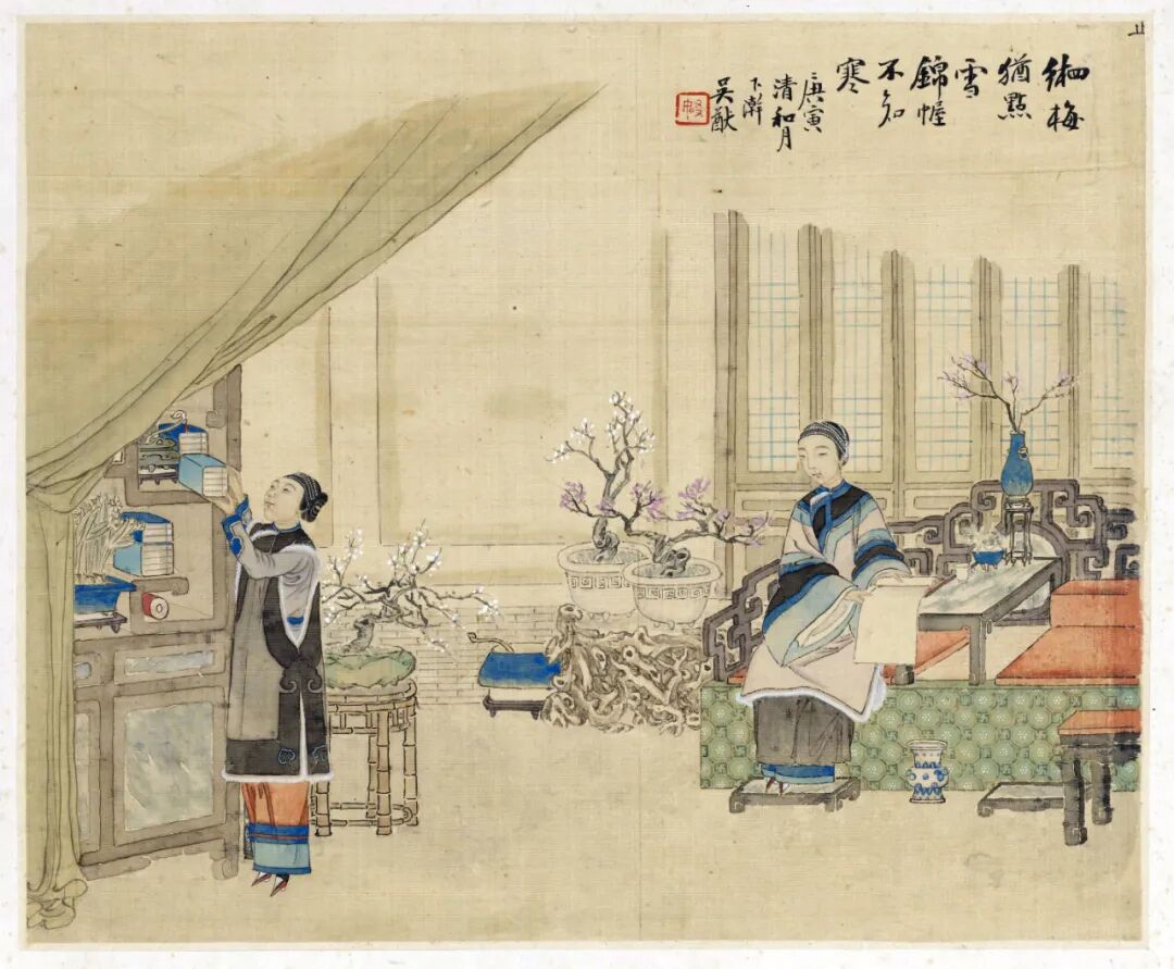 吴嘉猷：好精致的仕女册，令人回味无穷(图10)
