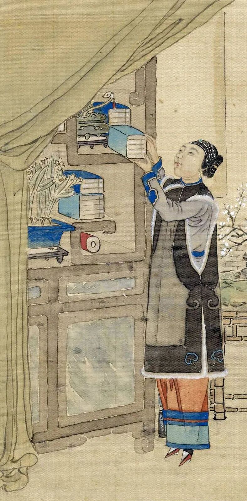 吴嘉猷：好精致的仕女册，令人回味无穷(图3)