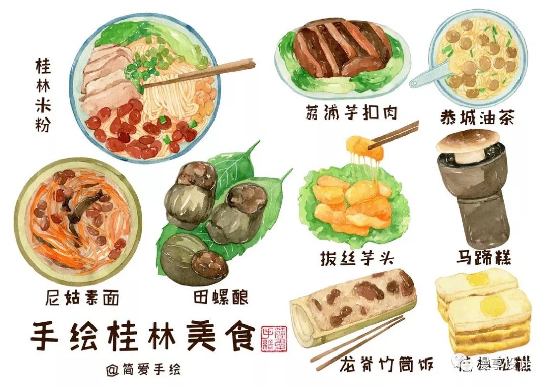 插畫|紙上的美食——帶你吃遍中國美食手繪插畫 家居 第9張