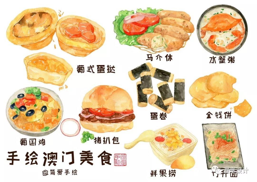 插畫|紙上的美食——帶你吃遍中國美食手繪插畫 家居 第4張