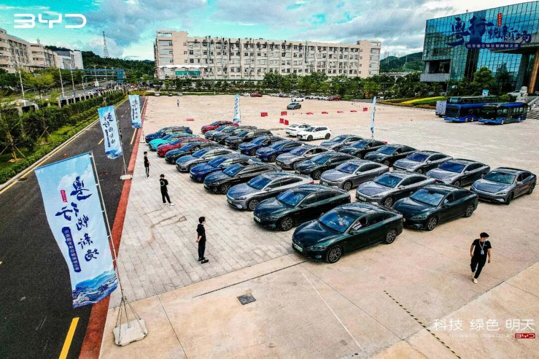 零号时光拍摄的2022比亚迪全球总部探秘之旅