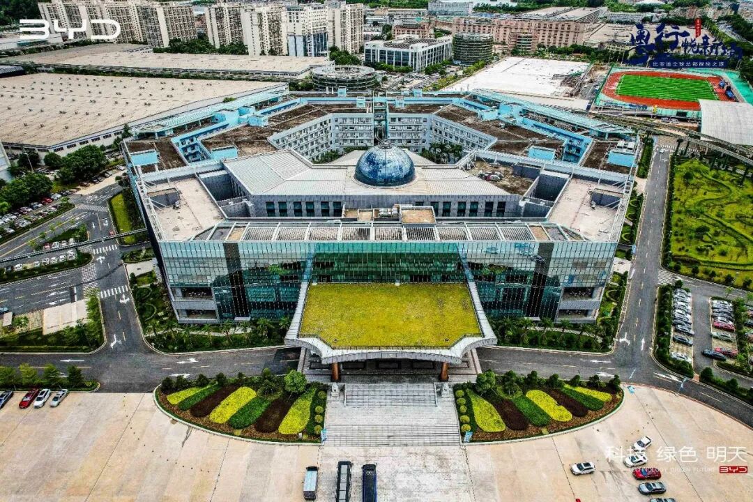 零号时光拍摄的2022比亚迪全球总部探秘之旅